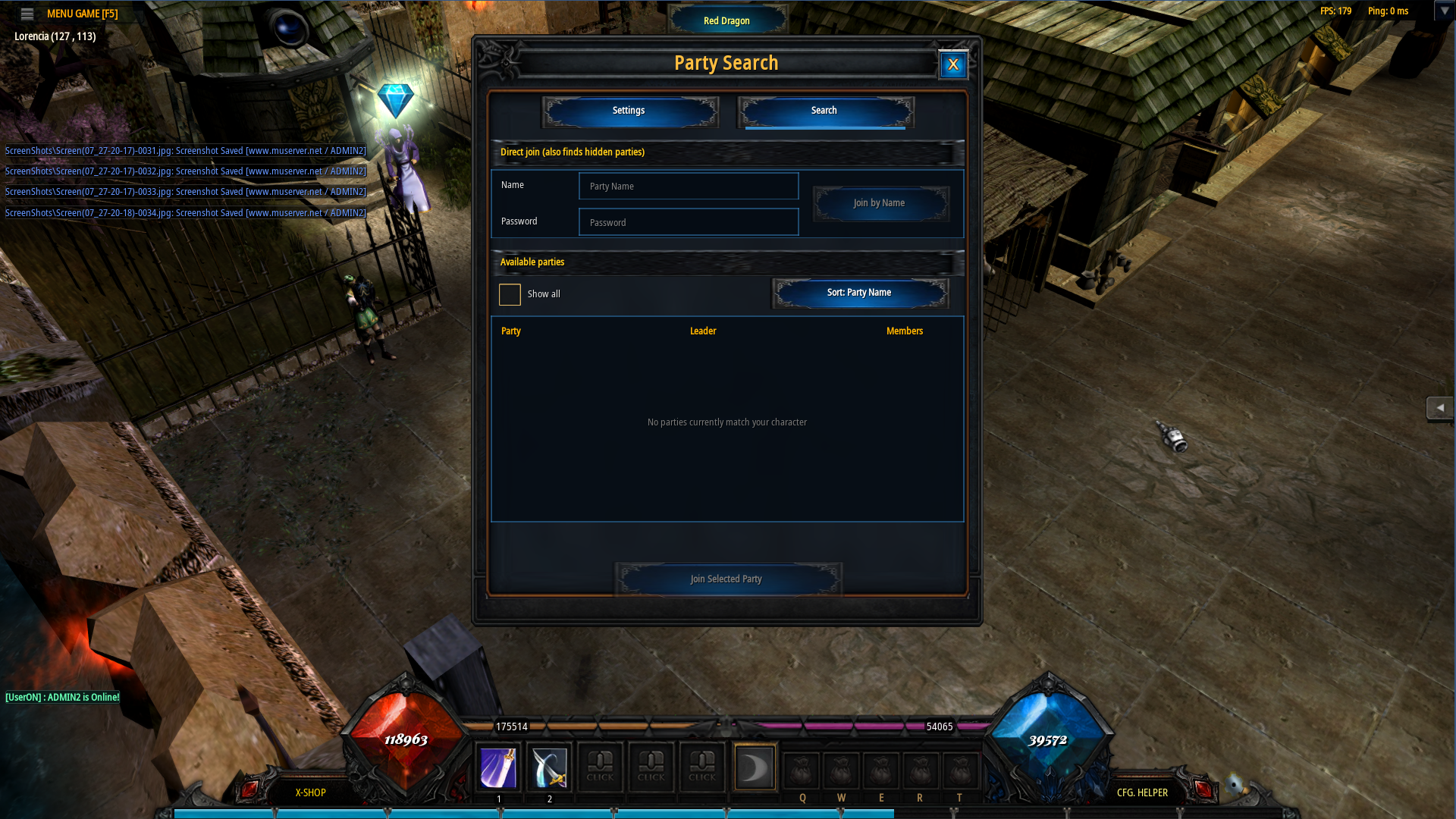 Party finder