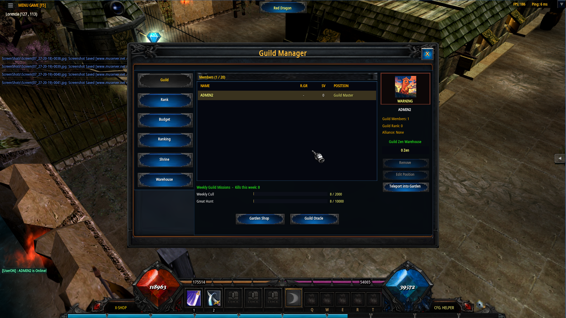 Guild members